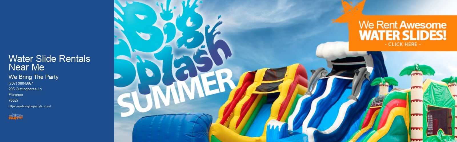 Water Slide Rentals Near Me